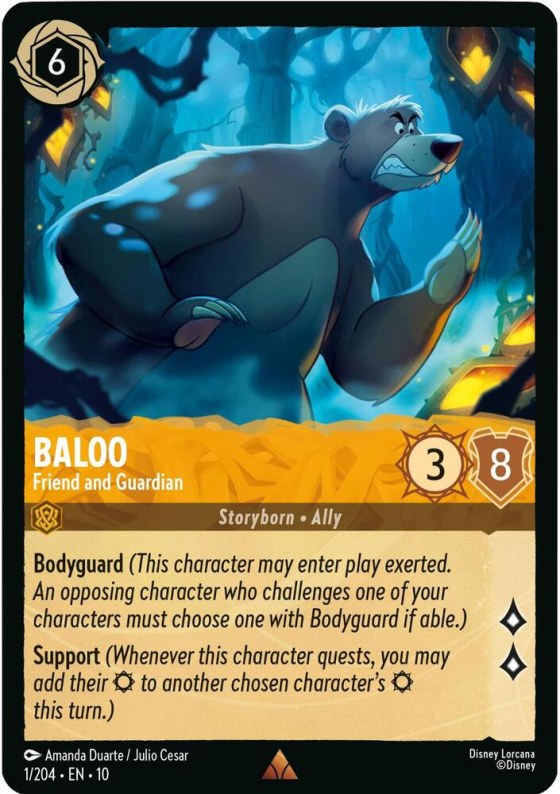 Baloo - Friend and Guardian - Cold Foil
