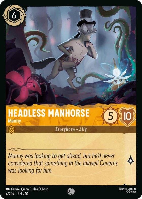 Headless Manhorse - Manny - Cold Foil