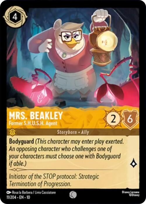 Mrs. Beakley - Former S.H.U.S.H. Agent - Cold Foil