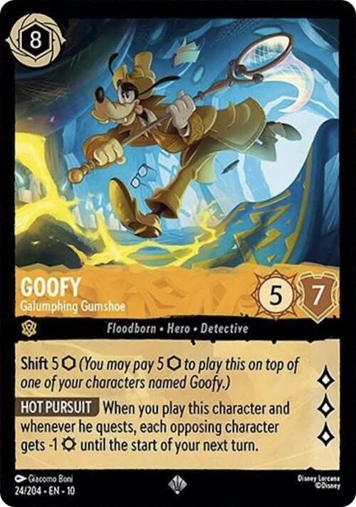 Goofy - Galumphing Gumshoe - Cold Foil