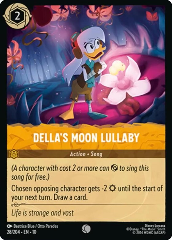 Della's Moon Lullaby - Cold Foil