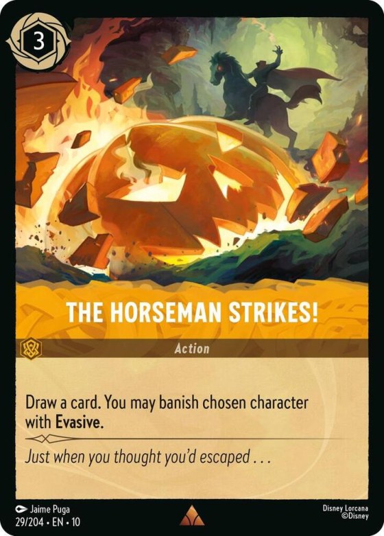 The Horseman Strikes! - Cold Foil