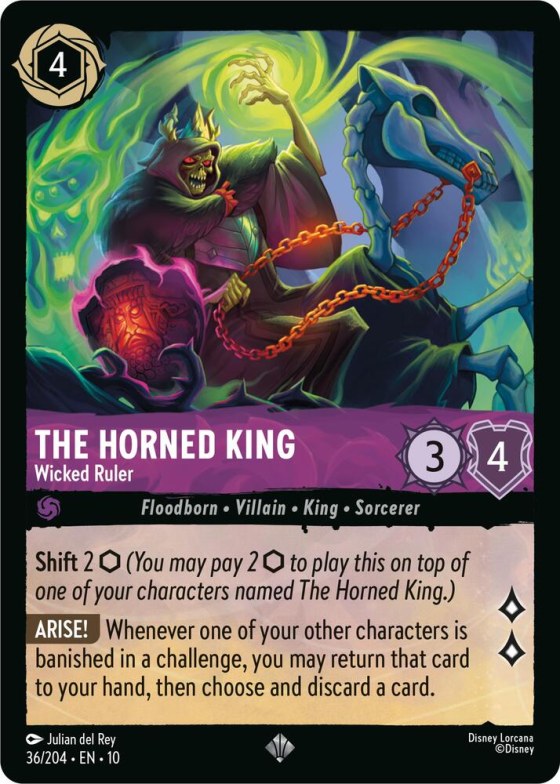 The Horned King - Wicked Ruler - Cold Foil