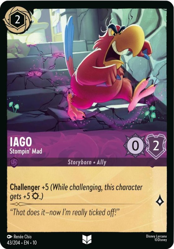 Iago - Stompin' Mad - Cold Foil