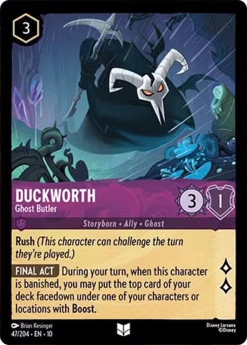 Duckworth - Ghost Butler - Cold Foil