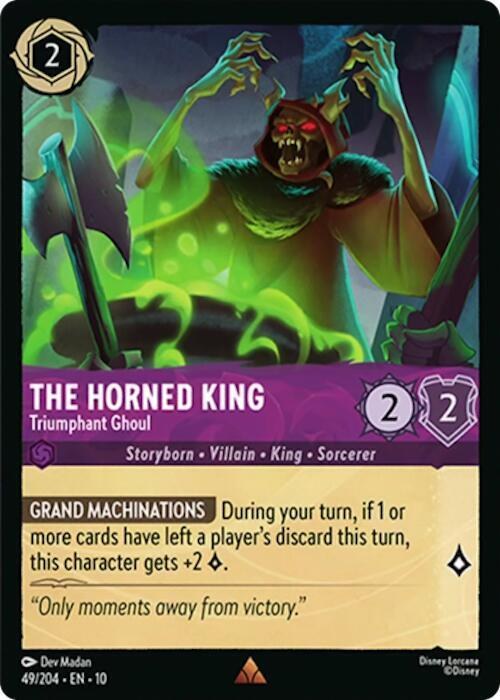 The Horned King - Triumphant Ghoul - Cold Foil
