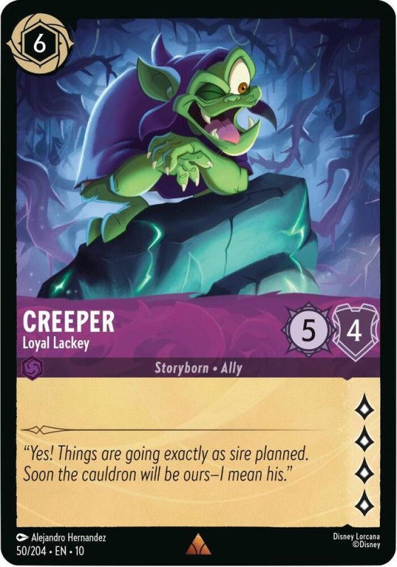 Creeper - Loyal Lackey - Cold Foil