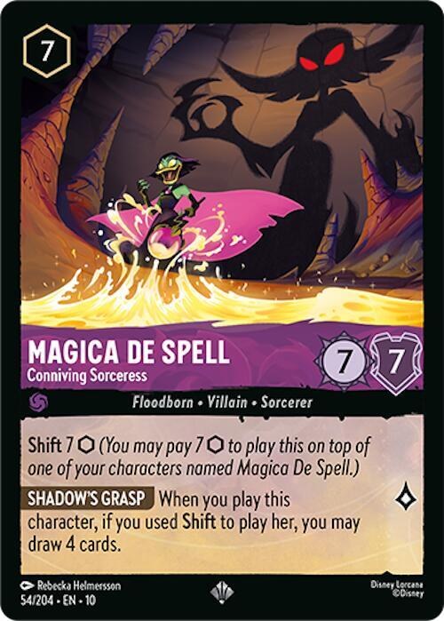 Magica De Spell - Conniving Sorceress - Cold Foil