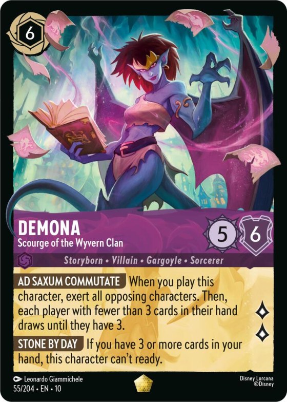 Demona - Scourge of the Wyvern Clan - Cold Foil