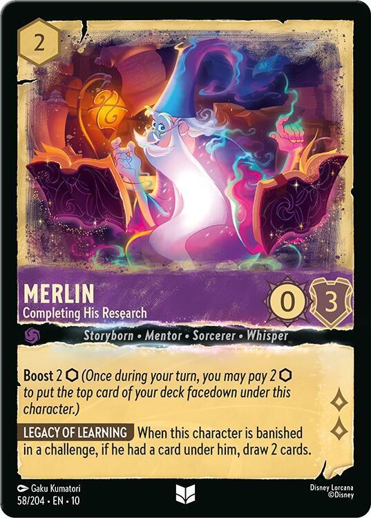 Merlin - Completing His Research - Holo