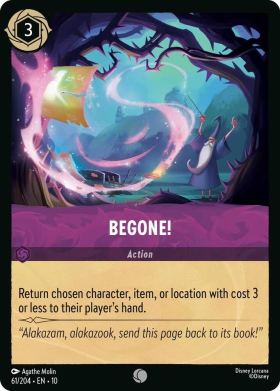 Begone! - Cold Foil