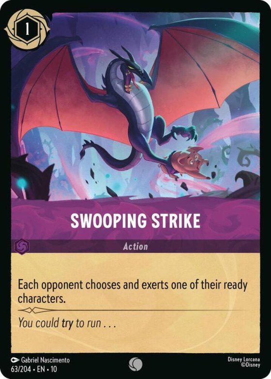Swooping Strike - Cold Foil