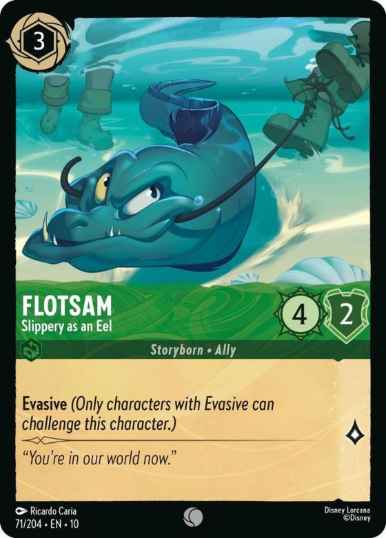 Flotsam - Slippery as an Eel - Cold Foil