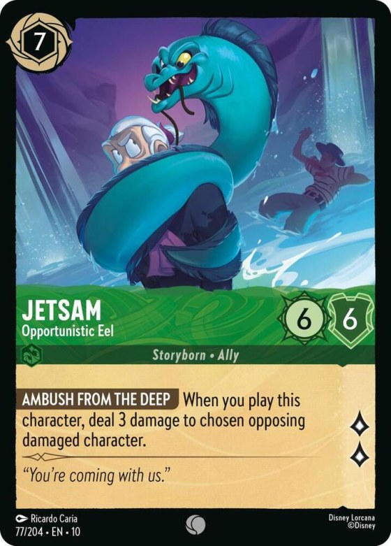 Jetsam - Opportunistic Eel - Cold Foil