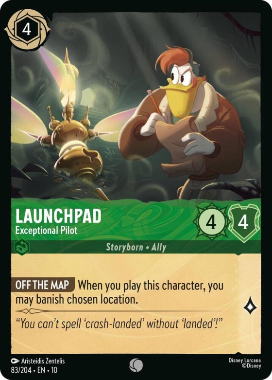 Launchpad - Exceptional Pilot - Cold Foil