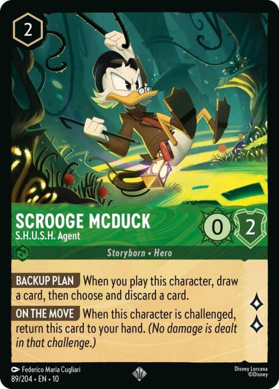 Scrooge McDuck - S.H.U.S.H. Agent - Cold Foil