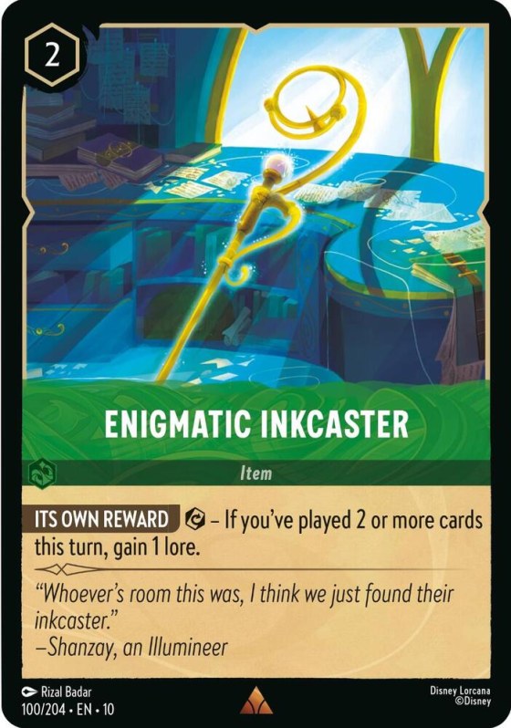 Enigmatic Inkcaster - Cold Foil