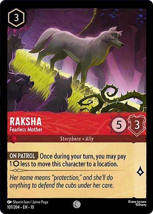 Raksha - Fearless Mother - Cold Foil