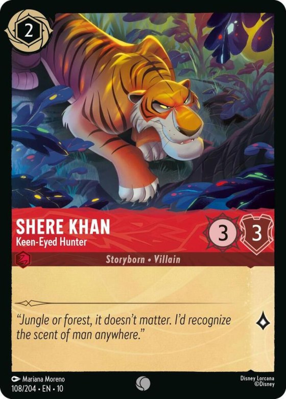Shere Khan - Keen-Eyed Hunter - Cold Foil