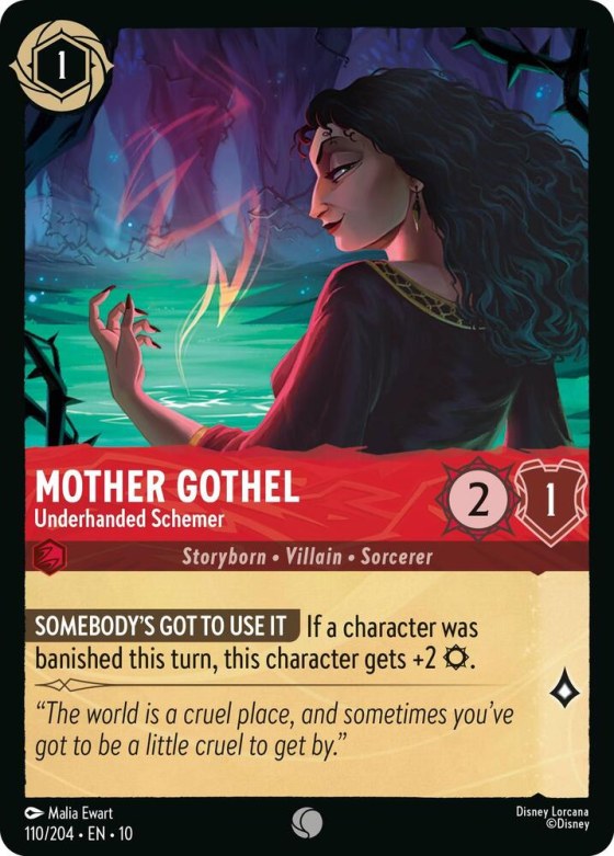 Mother Gothel - Underhanded Schemer - Cold Foil
