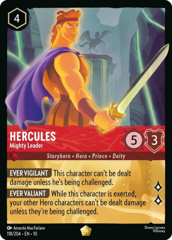 Hercules - Mighty Leader - Cold Foil
