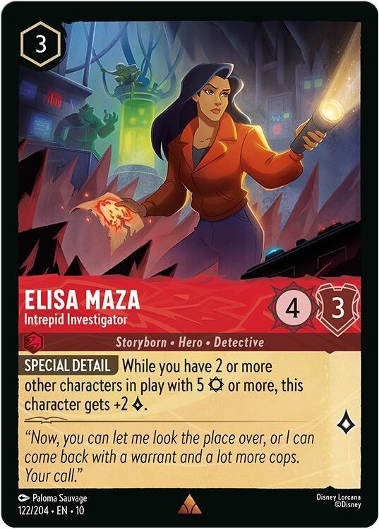 Elisa Maza - Intrepid Investigator - Cold Foil