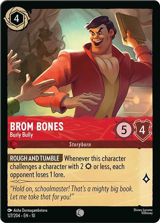 Brom Bones - Burly Bully - Cold Foil