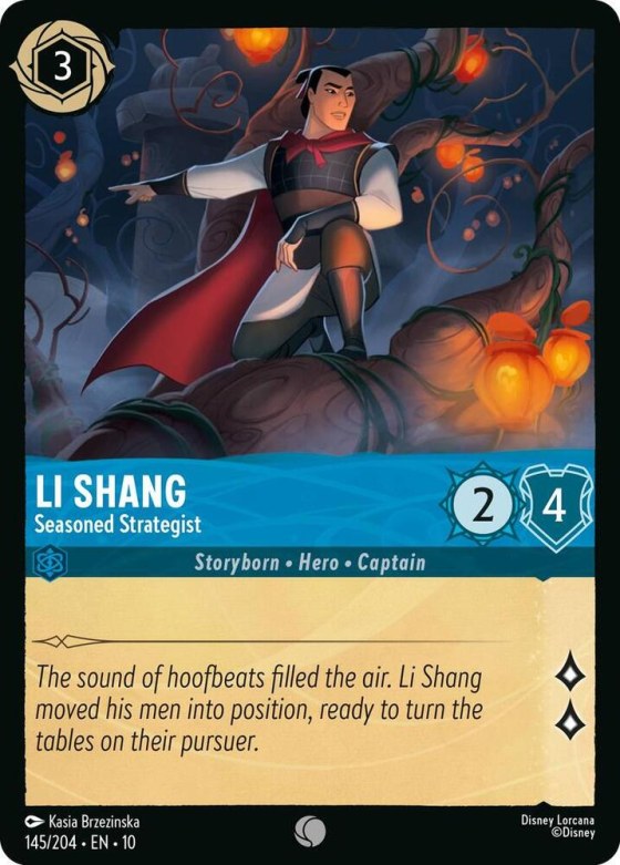 Li Shang - Seasoned Strategist - Cold Foil