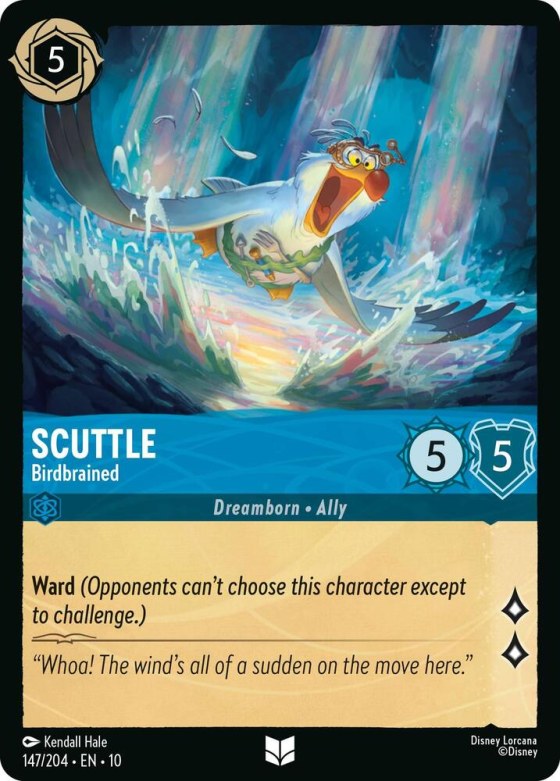 Scuttle - Birdbrained - Cold Foil