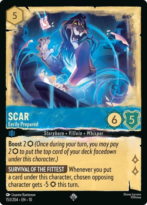Scar - Eerily Prepared - Holo