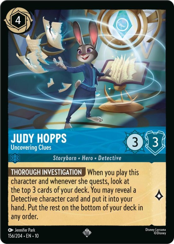 Judy Hopps - Uncovering Clues - Holo