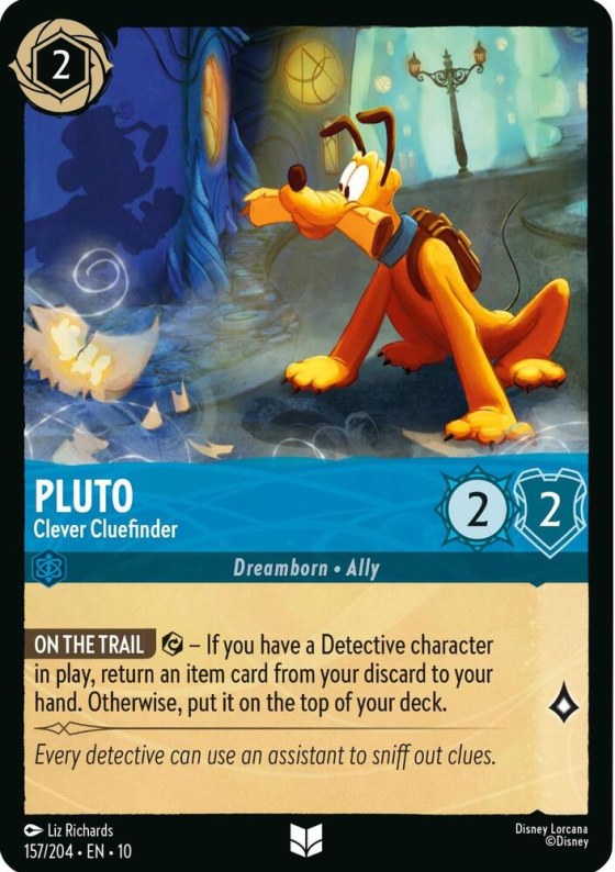 Pluto - Clever Cluefinder - Cold Foil