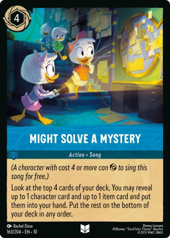 Might Solve a Mystery - Cold Foil