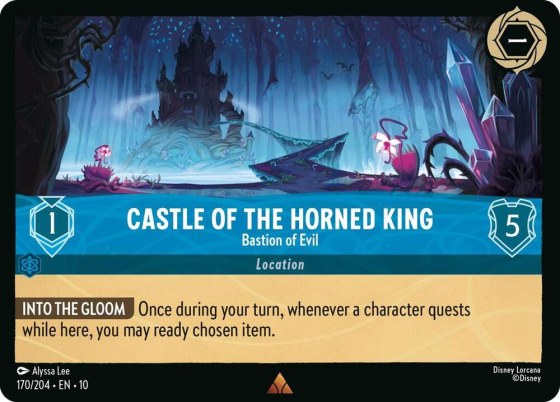 Castle of the Horned King - Bastion of Evil - Cold Foil