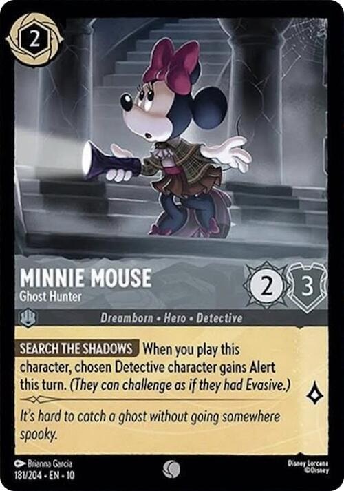Minnie Mouse - Ghost Hunter - Cold Foil