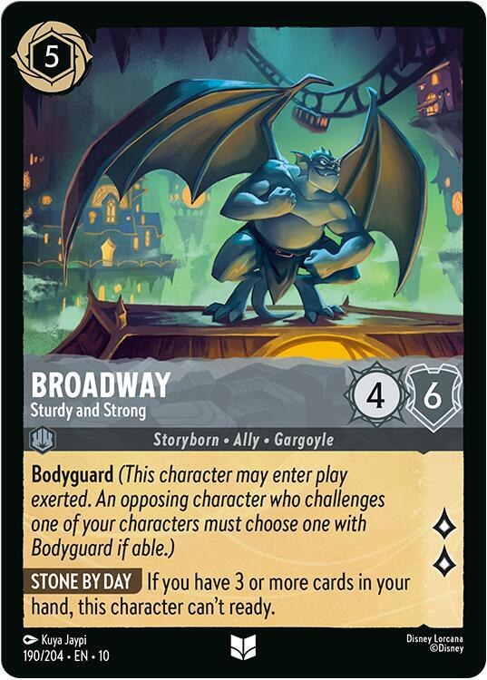 Broadway - Sturdy and Strong - Cold Foil