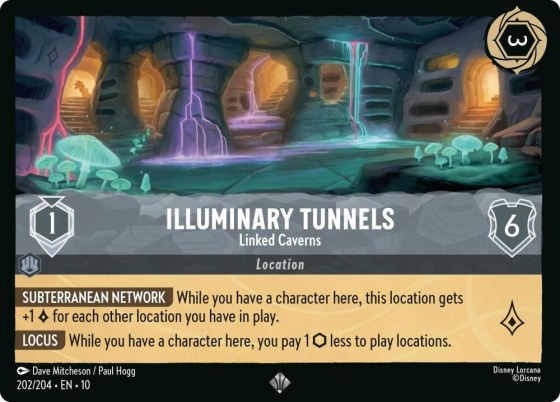 Illuminary Tunnels - Linked Caverns - Cold Foil
