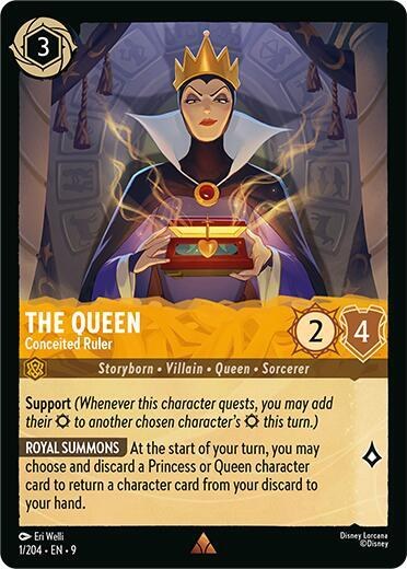 The Queen - Conceited Ruler - Cold Foil