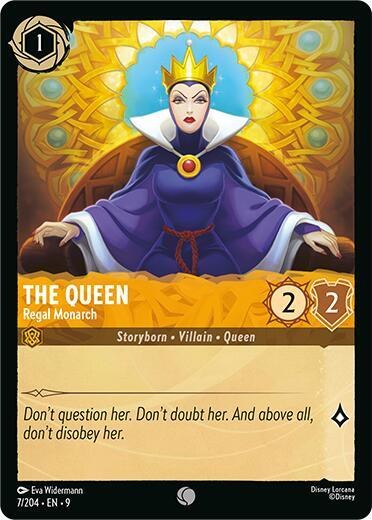 The Queen - Regal Monarch - Cold Foil