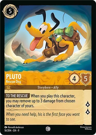 Pluto - Rescue Dog - Cold Foil