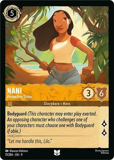 Nani - Protective Sister - Cold Foil
