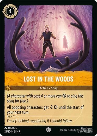 Lost in the Woods - Cold Foil
