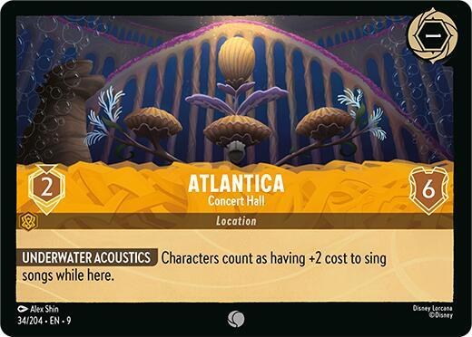 Atlantica - Concert Hall - Cold Foil