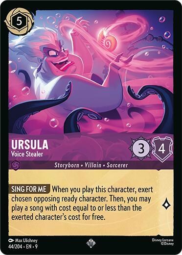 Ursula - Voice Stealer - Cold Foil