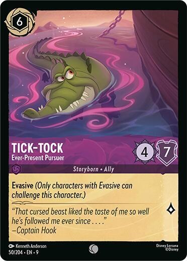 Tick-Tock - Ever-Present Pursuer - Cold Foil