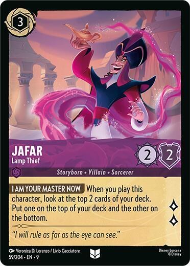 Jafar - Lamp Thief - Cold Foil