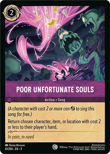 Poor Unfortunate Souls - Cold Foil