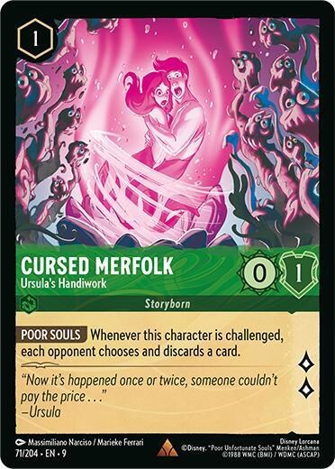 Cursed Merfolk - Ursula's Handiwork - Cold Foil