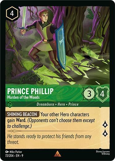 Prince Phillip - Warden of the Woods - Cold Foil