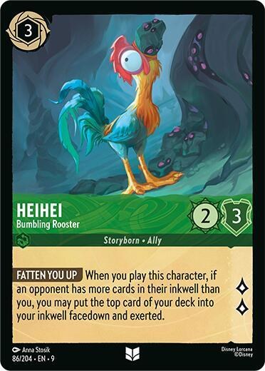 Heihei - Bumbling Rooster - Cold Foil
